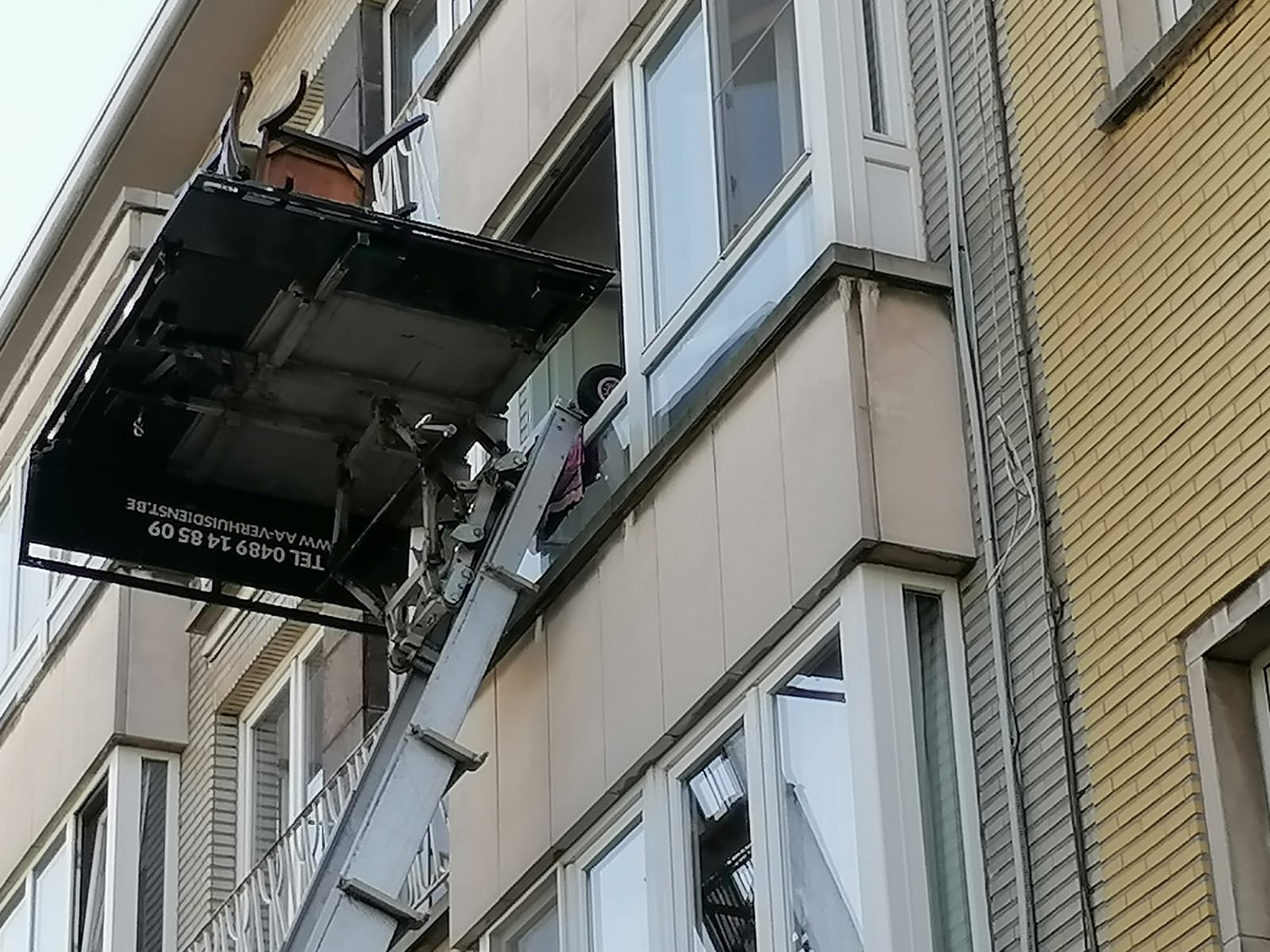 mounir ladderlift in het centrum